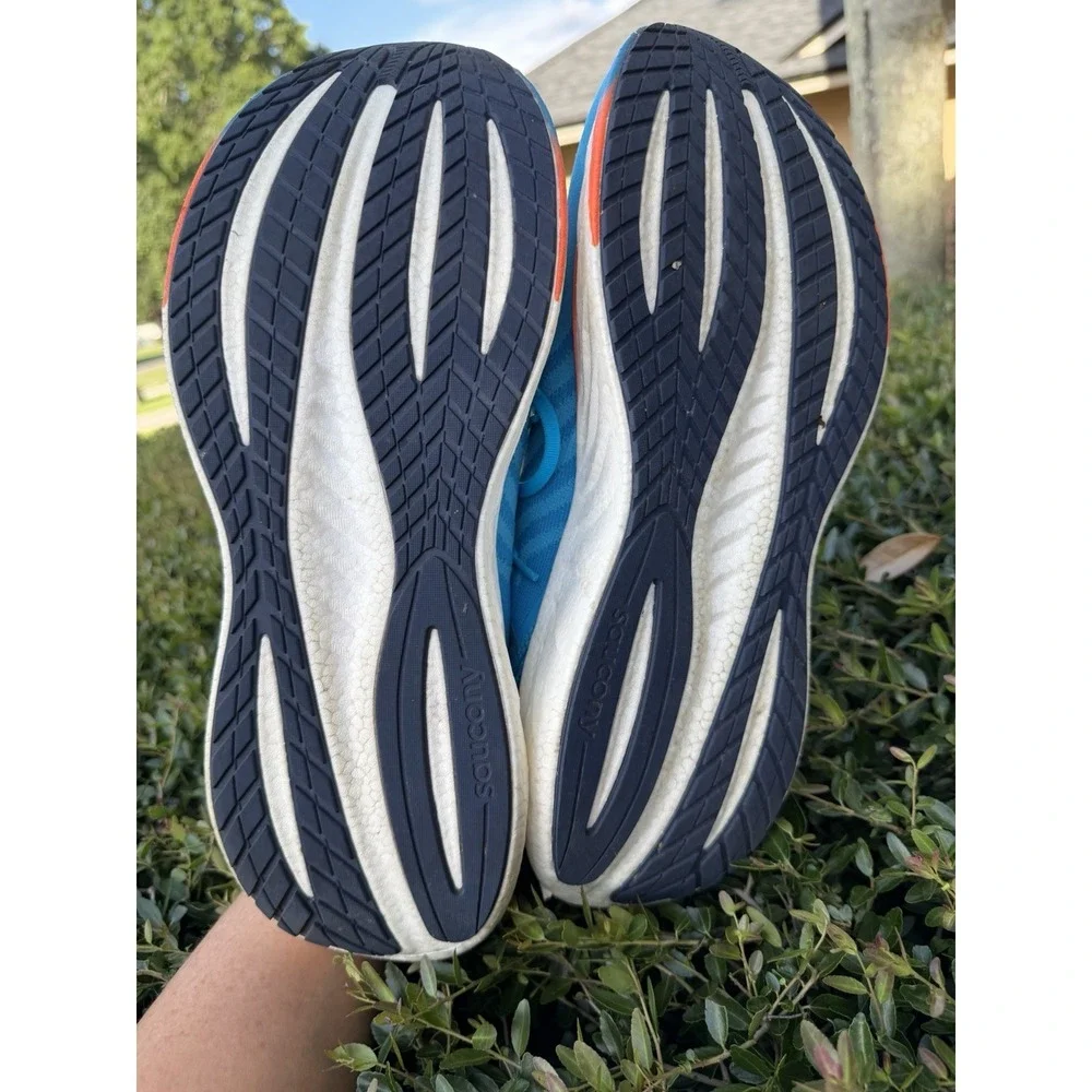 Saucony Men's Triumph 22 Viziblue/Pepper Running Shoes S20965-217 Size 14‎